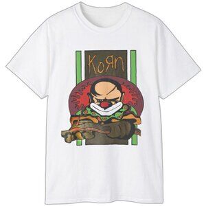 Korn 1996 Clown Band Tour T-Shirt Rock Music Graphic Tee Unisex Fan Gift 05